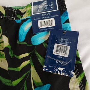 CARRIBEAN JOE Men's Swimsuit New With Tags